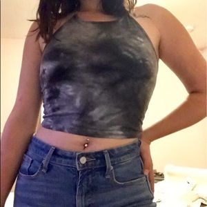 Brandy Melville Tie-Dye Halter Top